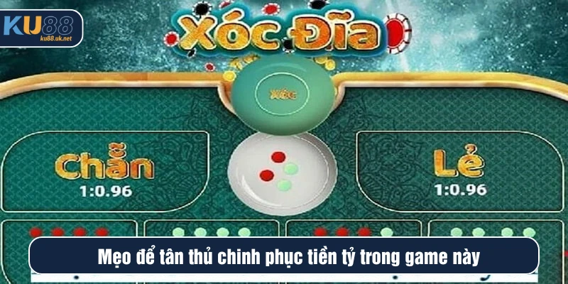 Mẹo chơi xóc đĩa 